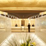 MS Europa's 2 entrance to reception