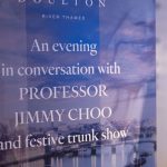An Evening in Conversation with Professor Jimmy Choo and a Festive Trunk Show